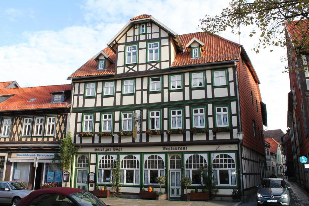 Hotel Garni Zur Post Wernigerode Εξωτερικό φωτογραφία